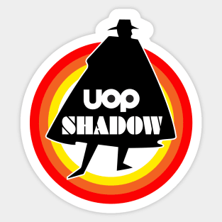 UOP Shadow retro F1 logo Sticker